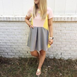 Color Block Pocket Dress -blogger favorite! 🌟