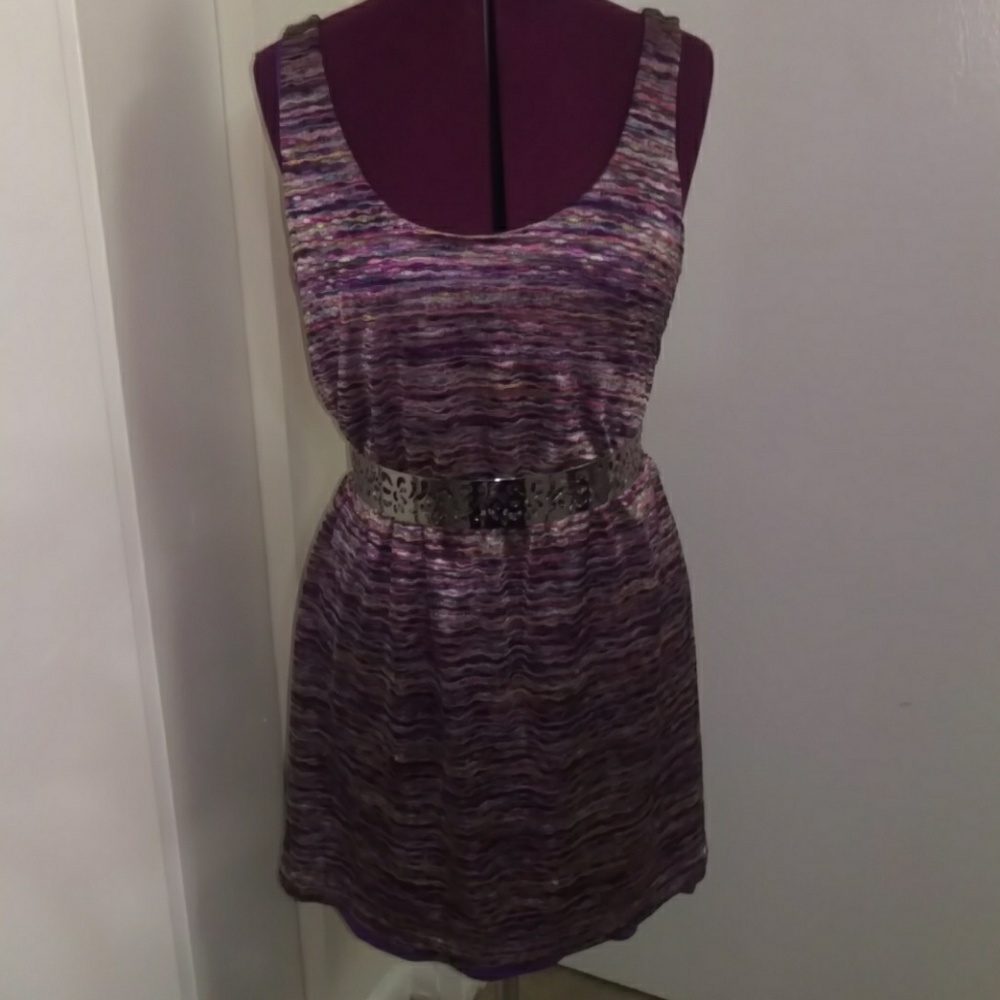 Multicolored Knit dress