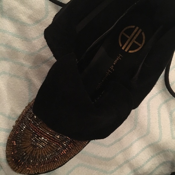 🎉HP🎉House of Harlow 1960 beaded moccasins - Picture 6 of 8