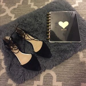 JESSICA SIMPSON lace up flats