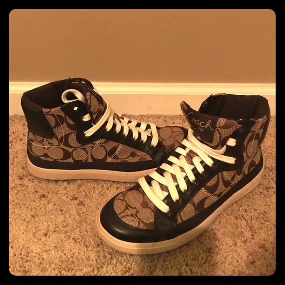 Coach Shoes - Coach Ellis Hi-Top Sneaker