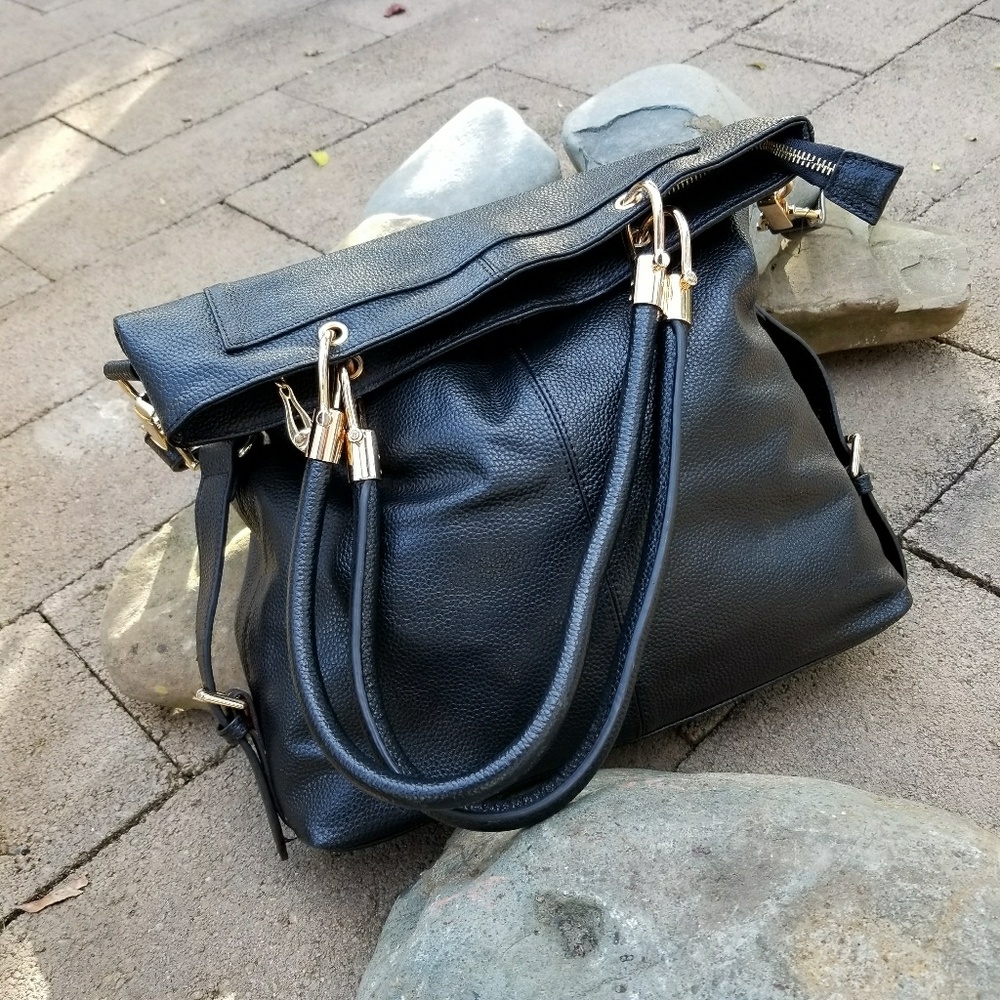 Leather Shoulder/Crossbody Bag NWOT