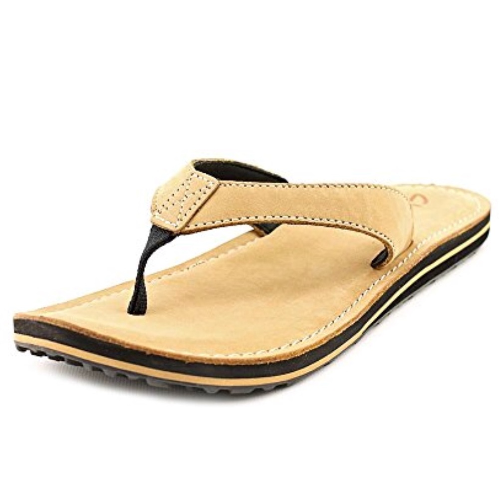 EUC Clarks quality comfy tan leather sandals