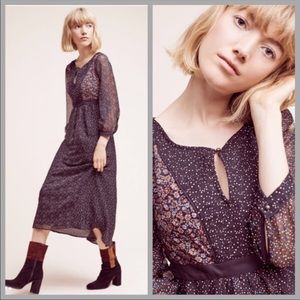 Anthropology Country Side Maxi Dress