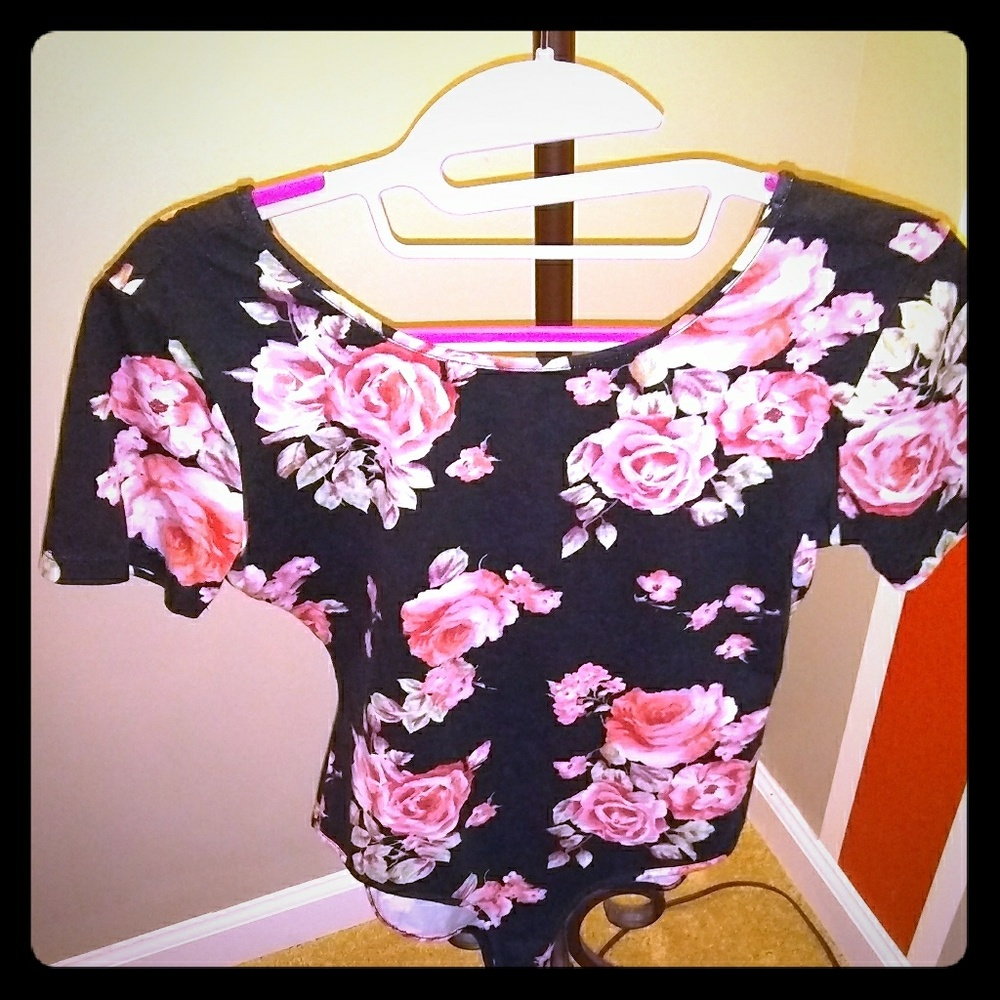 Cotton Floral leotard