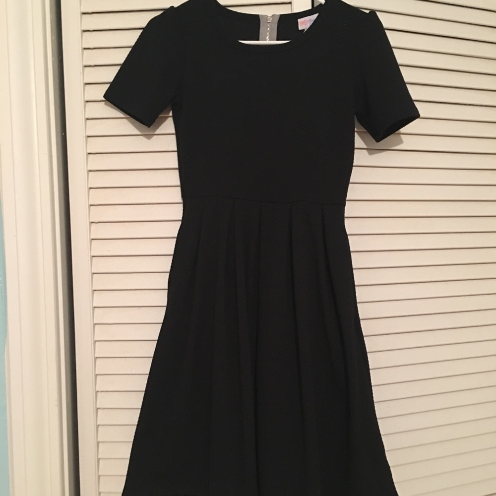 UNICORN! Black Amelia Dress