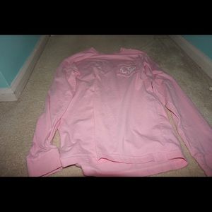 Ivory Ella pink Aztec design long sleeve shirt