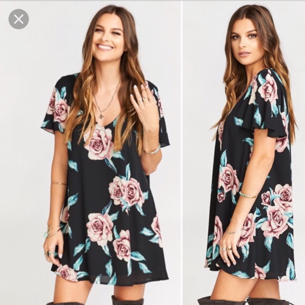 Show Me Your Mumu Kylie Dress in Flower Hour