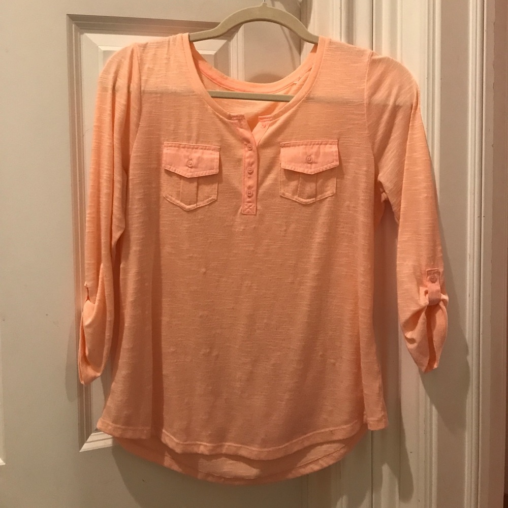 A half button down top!