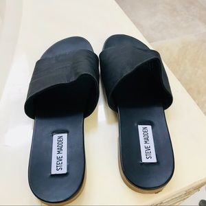 Like New Steve Madden Slides