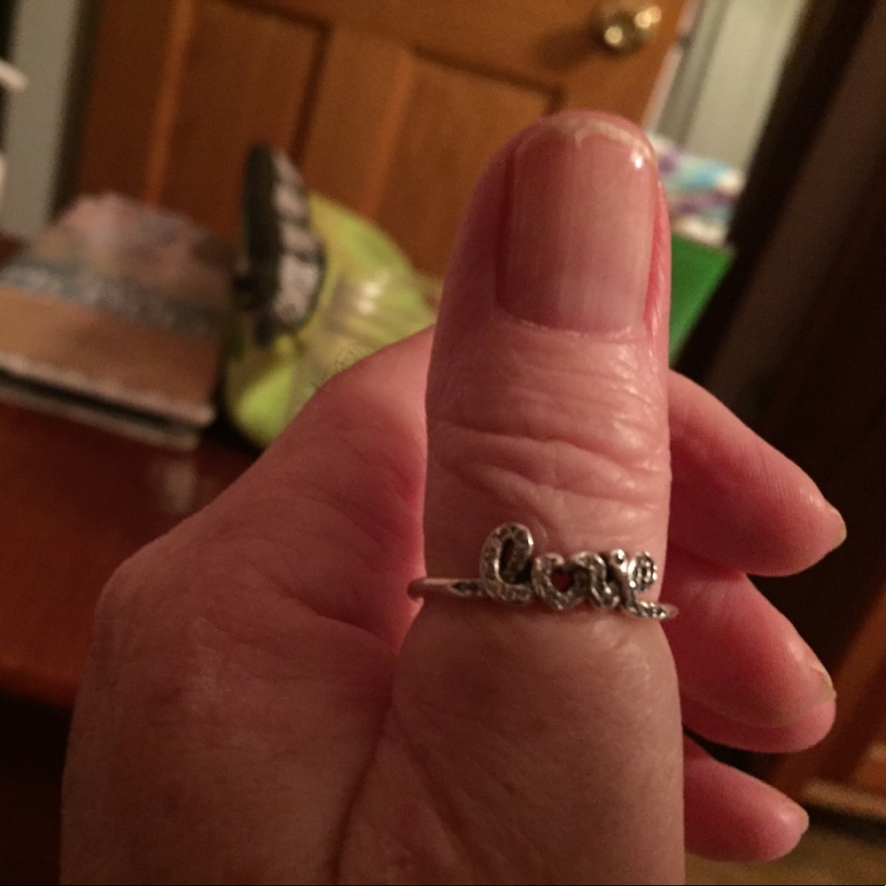 PANDORA Signature of Love ring 8 BOX included