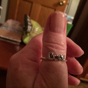 PANDORA Signature of Love ring 8 BOX included