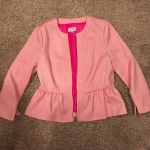 Pink blazer