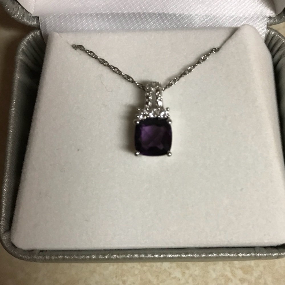 Purple Necklace