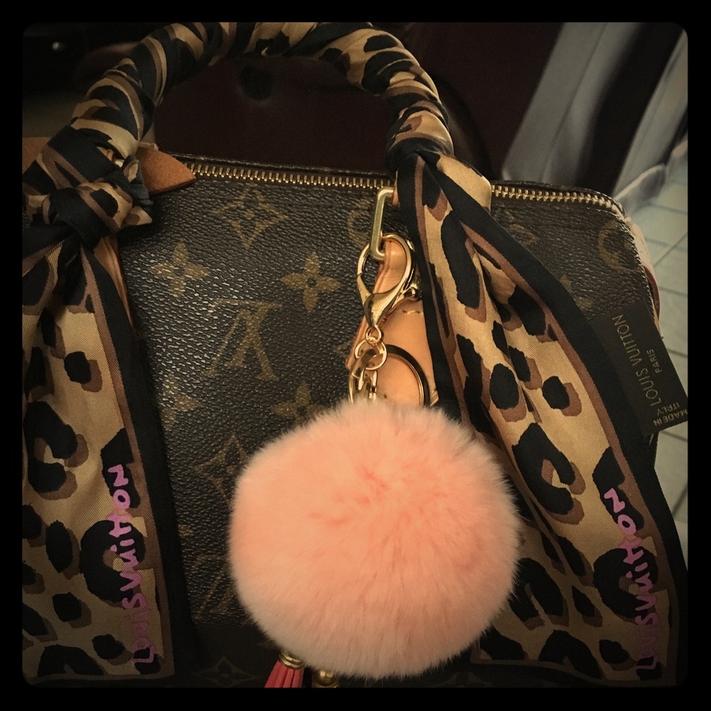 Twilly for bag leopard
