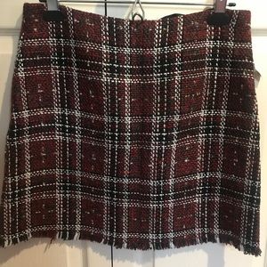 Sanctuary Siena Plaid Blanket Skirt