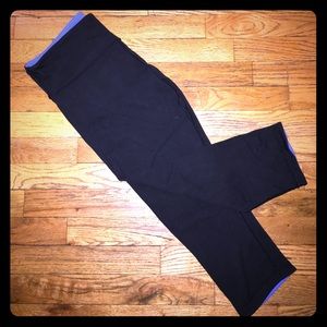 Lululemon Reversible Wunder Under Crop Leggings