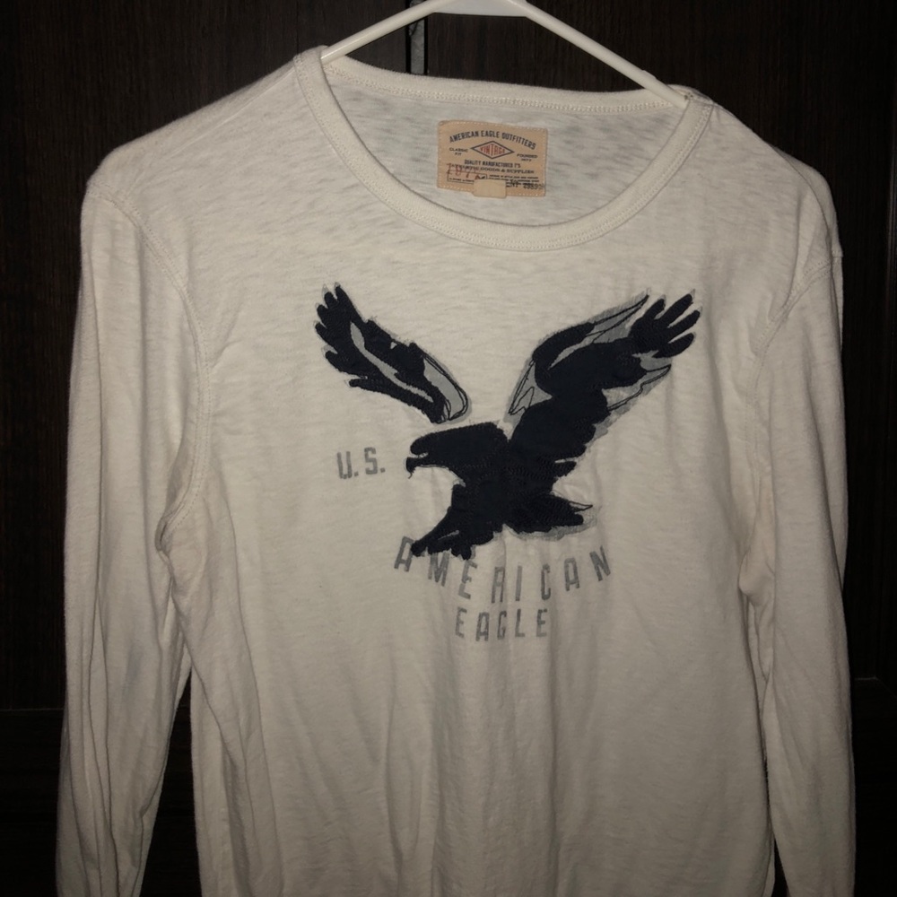 American Eagle Vintage Long Sleeve Tee (Small)