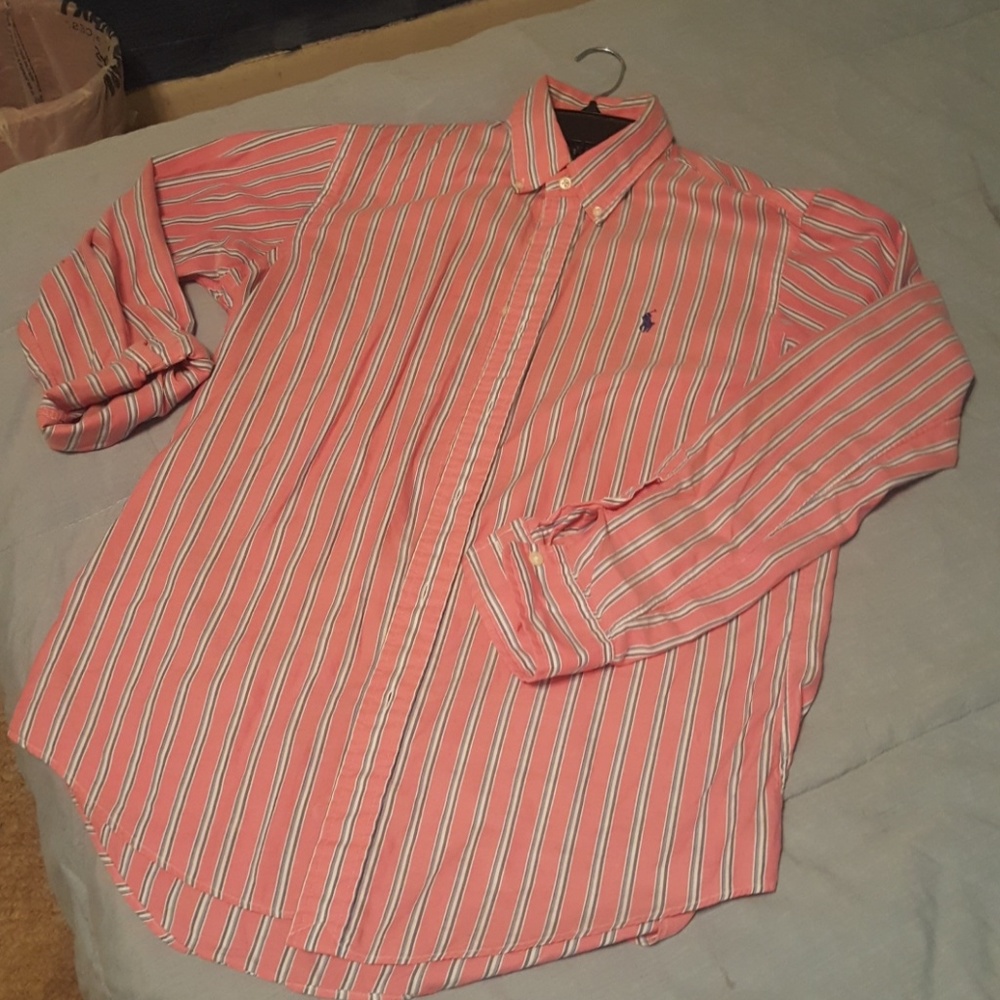 Polo button down medium