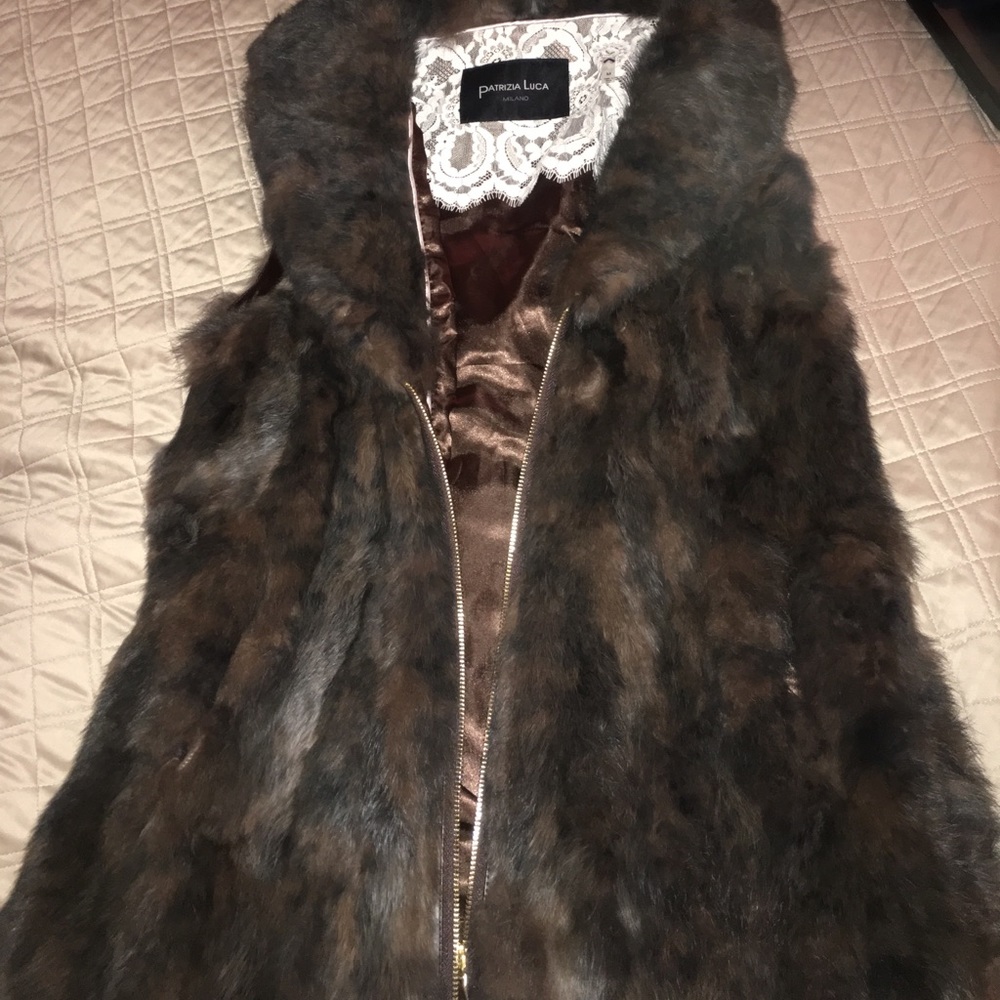 REAL fur vest