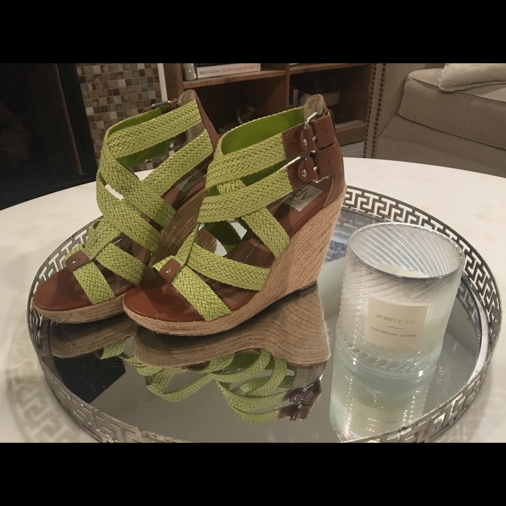 Dolce Vita wedges - worn once!!