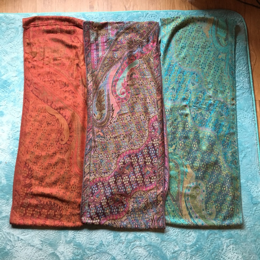 *SOLD*Beautiful Boho Goddess Infinity Scarves