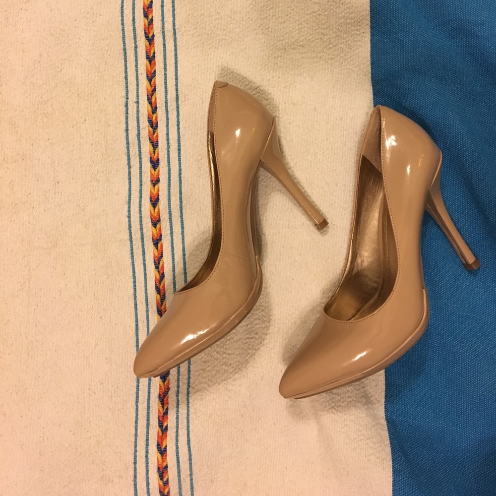 Nude BCBGeneration heels.