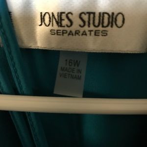 Teal/blue professional dress. Worn once