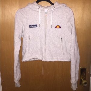 Ellesse Cropped Hoodie