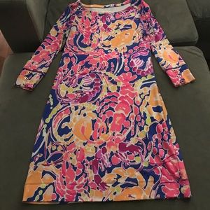 Multicolor Lily Pulitzer nautical spandex dress