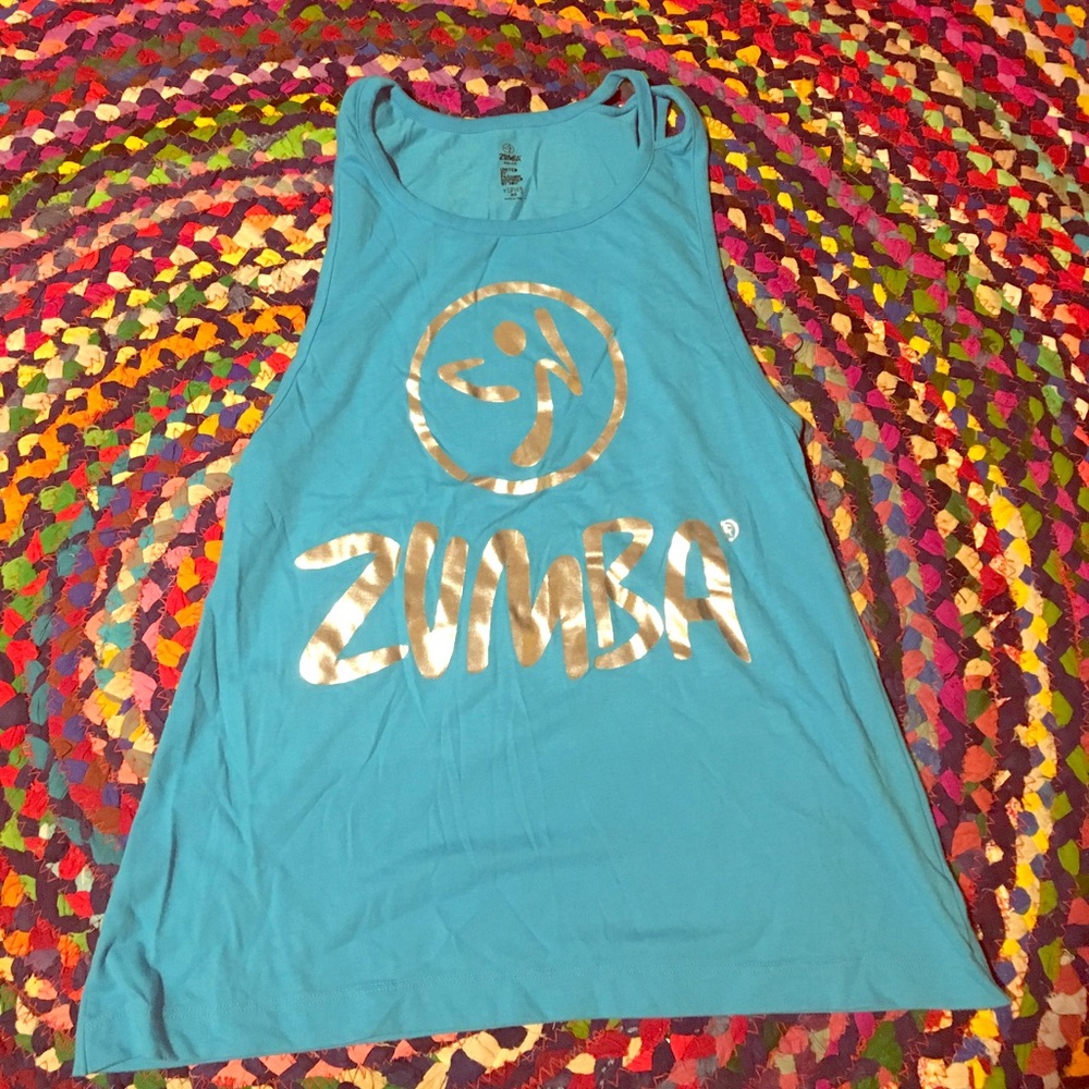 Cute and comfortable Zumba top!