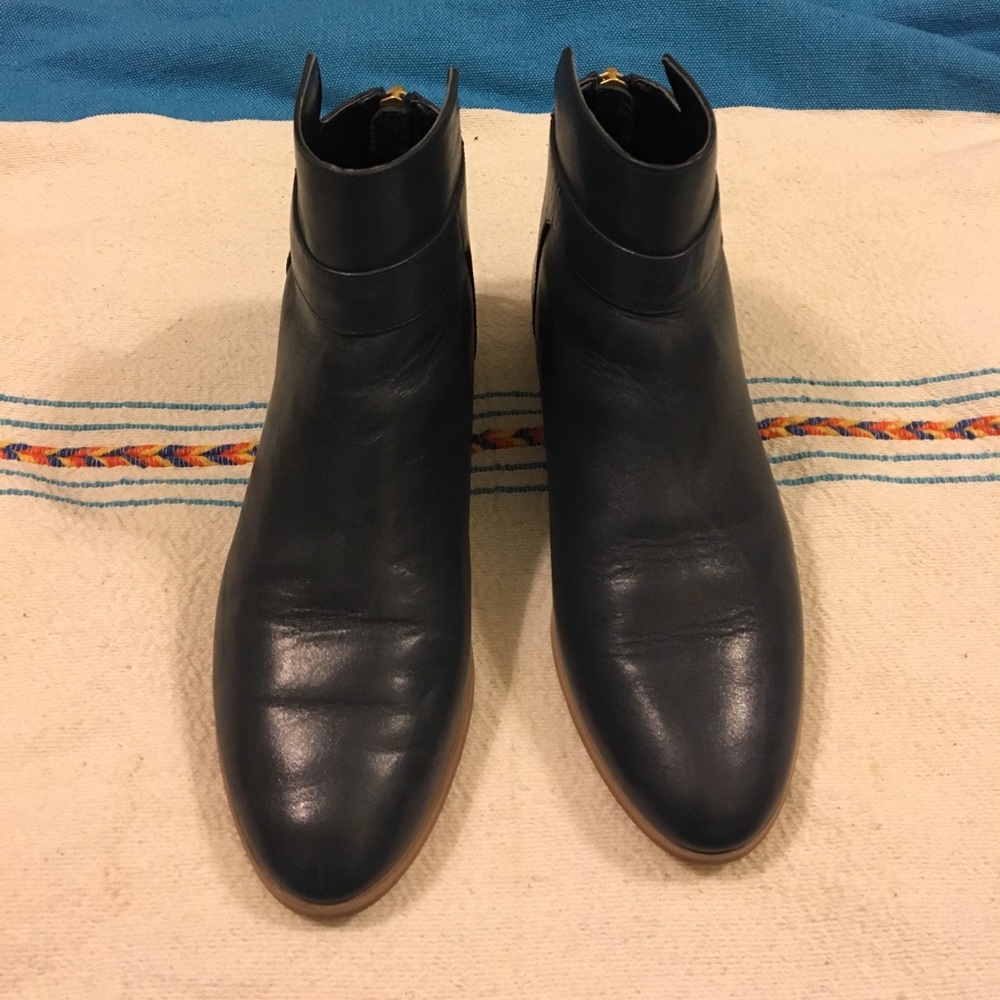 Kate Spade Saturday Navy booties - Picture 4 of 6