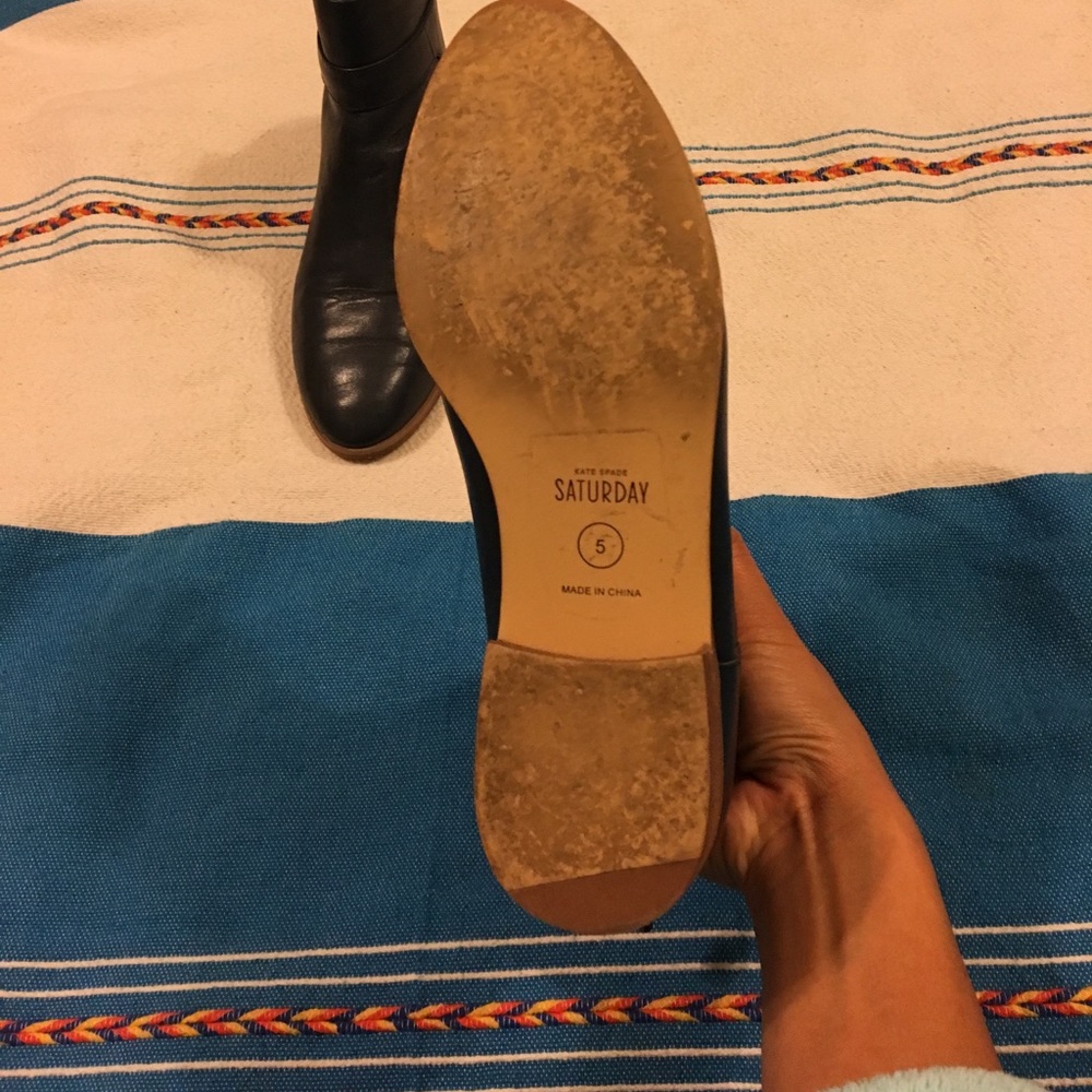 Kate Spade Saturday Navy booties - Picture 5 of 6