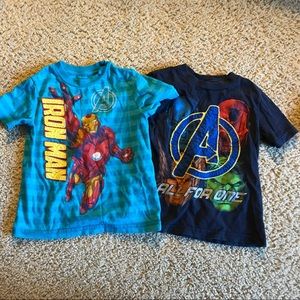Boys Avengers shirts