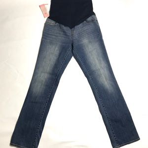 Liz Lange maternity bootcut jeans