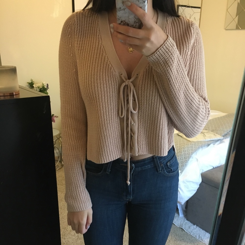 LF crop sweater