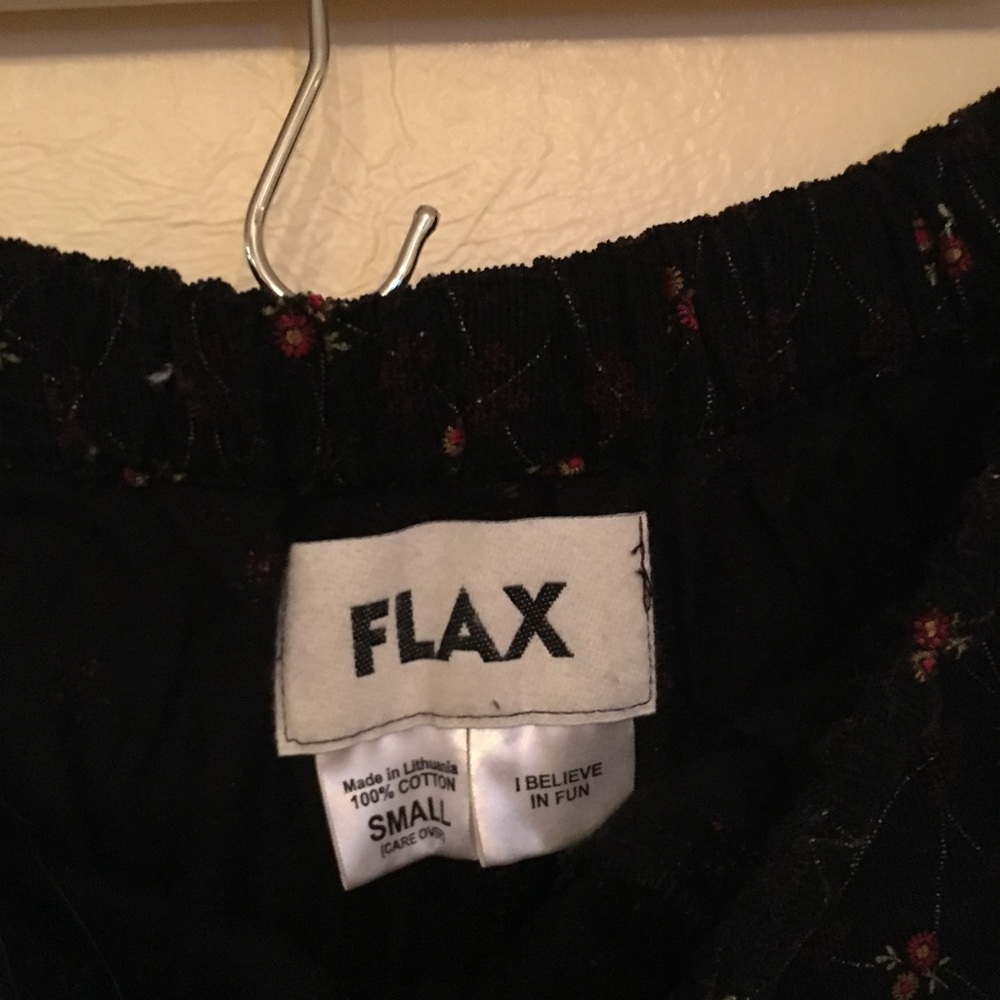 Vintage Floral Corduroy Pants - Picture 4 of 4