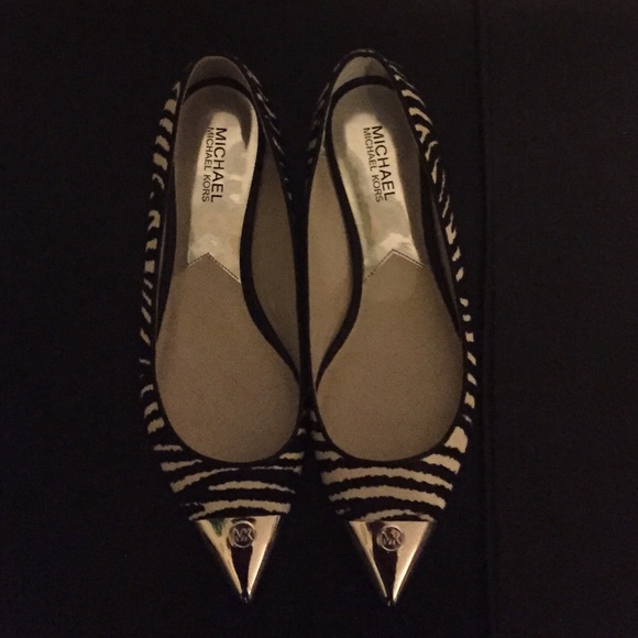 michael kors zebra shoes