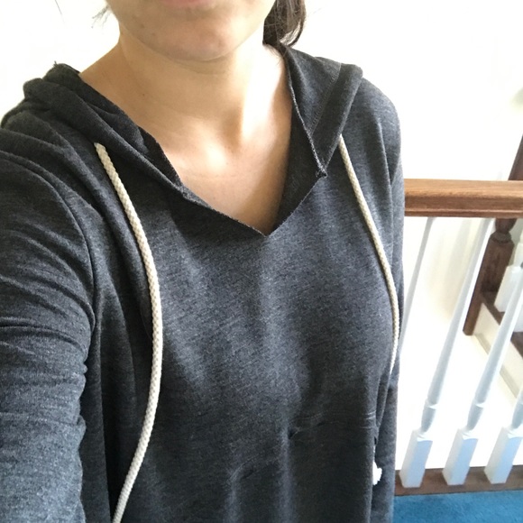 ❤️NEW IN❤️ Cute Charcoal Winter Hoodie Look - Picture 6 of 6