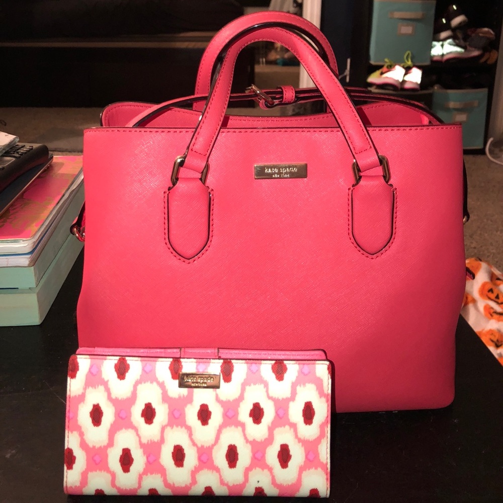 Kate Spade Evangelie crossbody and matching wallet