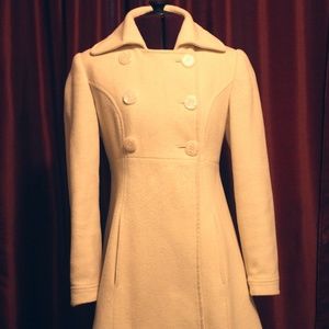 Victoria's Secret Double-Breasted A-Line Coat