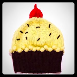 Cupcake/ ice cream beanie for adult.