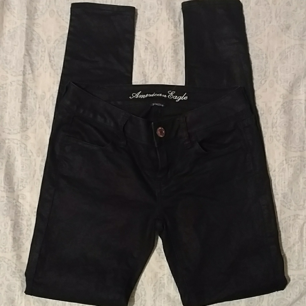 DARK blue American Eagle jeans/jegging