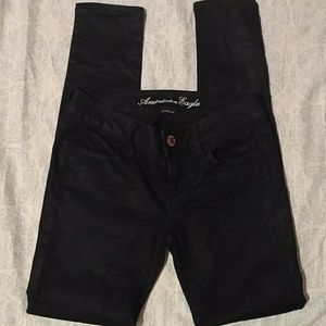 DARK blue American Eagle jeans/jegging