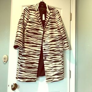 ZEBRA PRINT COAT