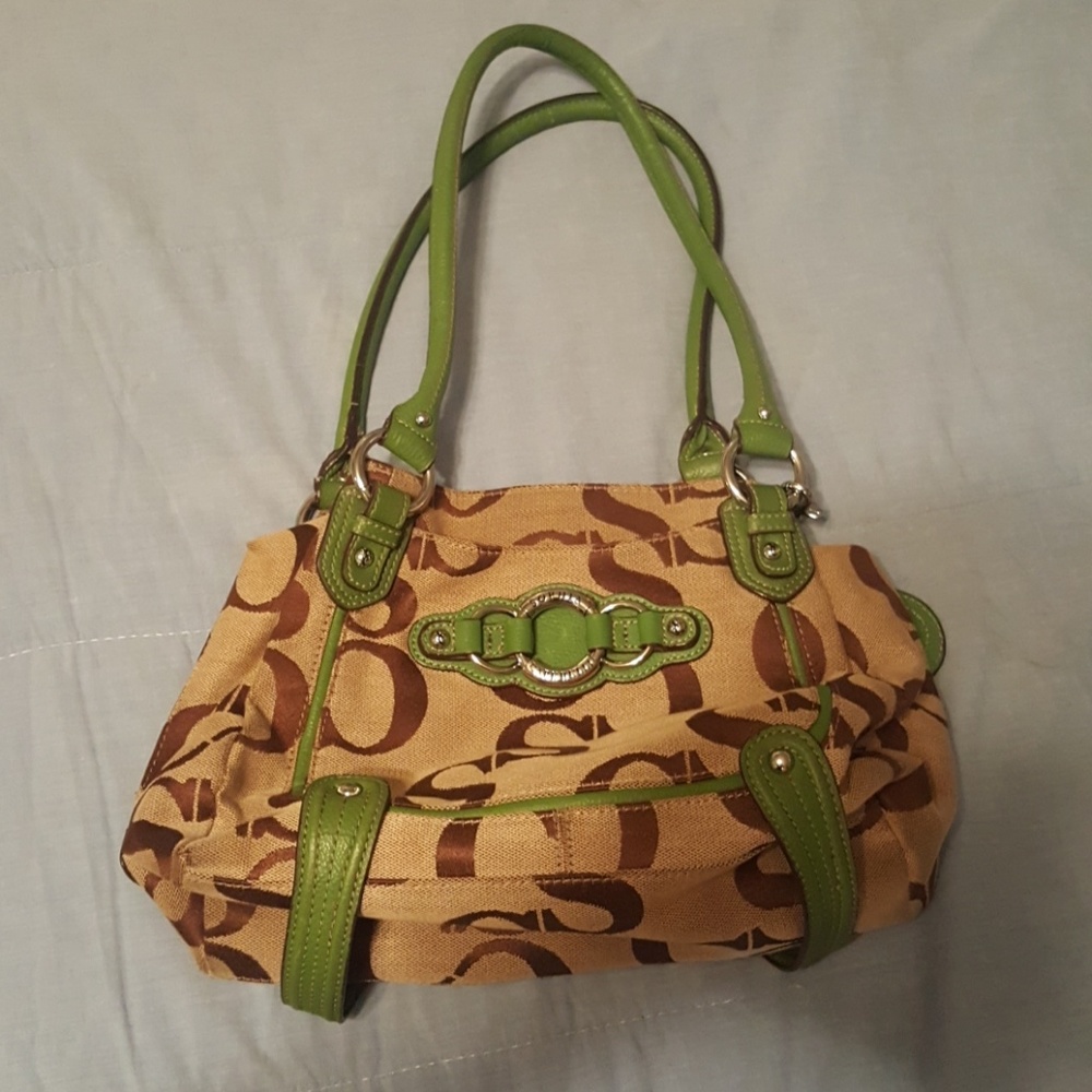 Grn/Brown purse