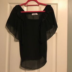 Kat Von D mesh top