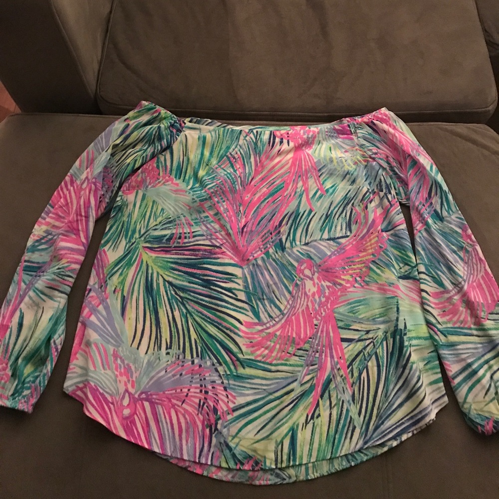 Worn three times! Gorgeous Lily Pulitzer top