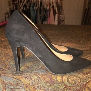 Primark Black Pointed Heels - US9/UK7