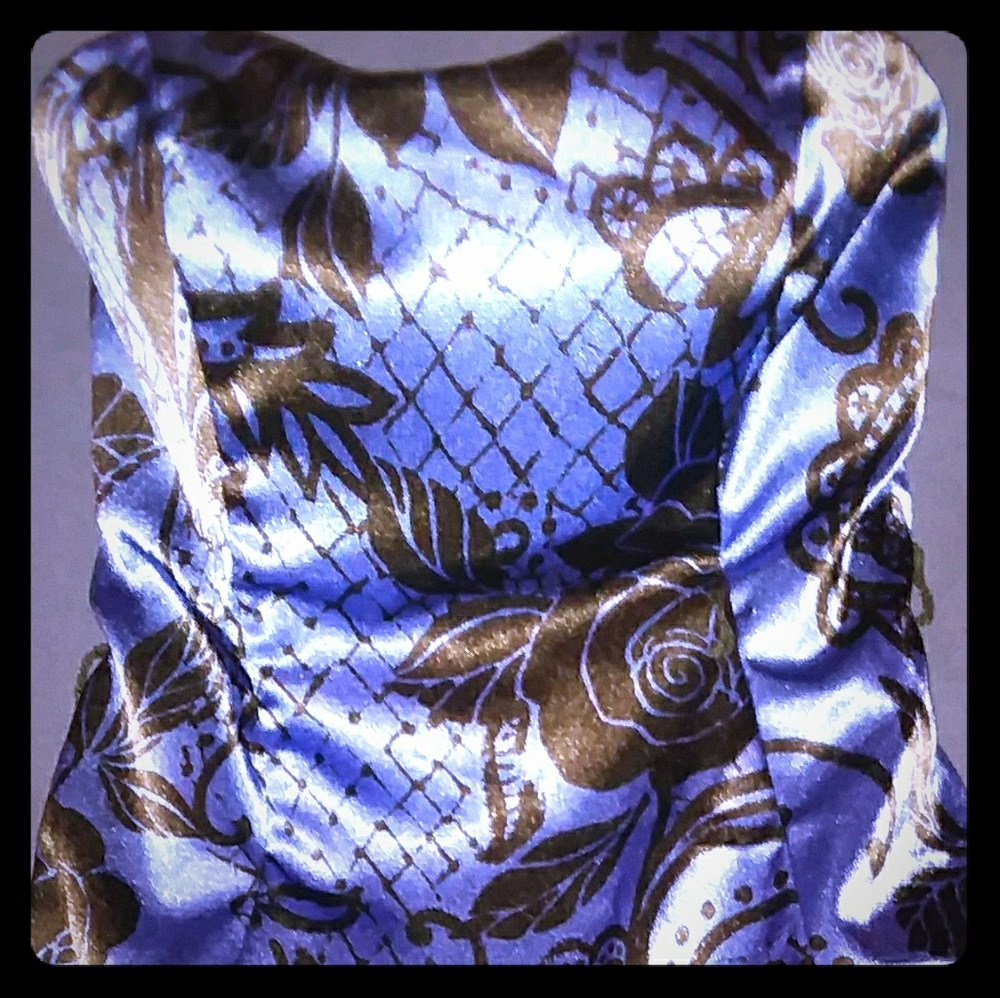 Beautiful strapless party dress